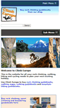 Mobile Screenshot of climb-europe.com